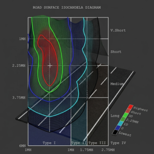 Road surface isolation diagram of fx series All-in-One Solar Street Light Deployment in Spain