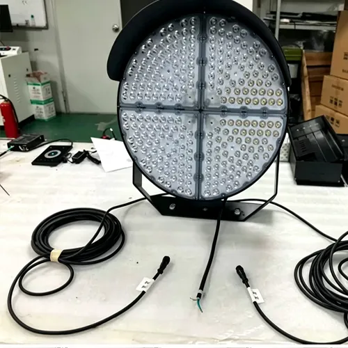 LED Stadium High Mast Light QC Series Testing