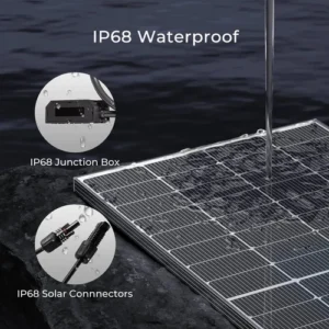 Solar PV Panels 22.5 Efficiency SP Series N-Type TOPCon 5W-710W ip68 protectection junction box