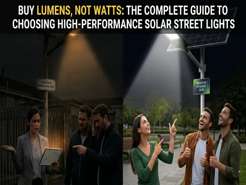 buy lumen not watt