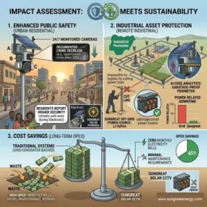 cctv Security Meets Sustainability