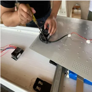 Mppt controller checking of all in one street light