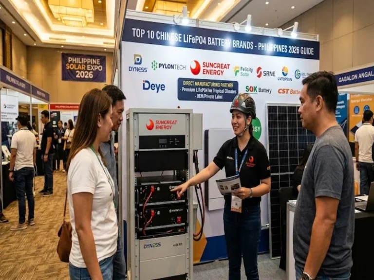 Top 10 Chinese LiFePO4 Battery Brands Popular Among Philippine Solar Installers in 2026 main