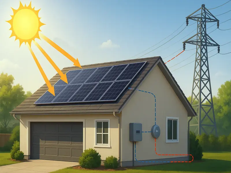 HOW SOLAR PANEL WORKS MAIN