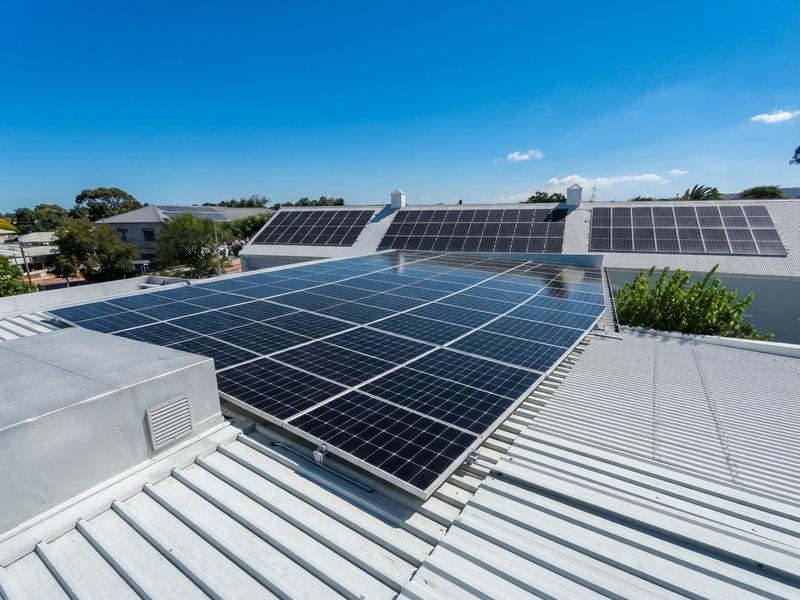 100 kWp Rooftop Solar Infrastructure for Durbanville Clinic, Cape Town after project completion photo