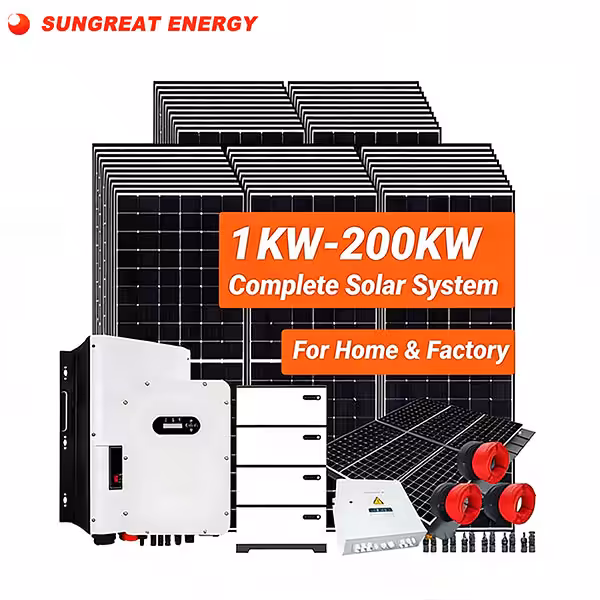 Complete 10 kW Solar Energy System with All Accessories