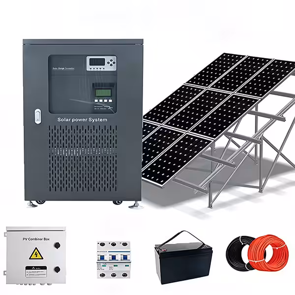 10-kW-Solaranlage für Privathaushalte mit kostengünstiger Lithiumbatterie zur Speicherung von Energie im Wohnbereich