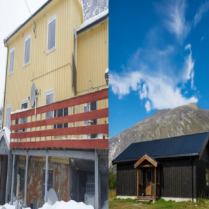 High-Reliability Hybrid Solar 30 units Deployment in Arctic Climates Location Norway before installation