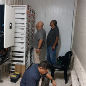 Resilient Power Architecture for Industrial Operations in Malaysia 100 AH 400 NOs lifepo4 battery project After installation site C (1)