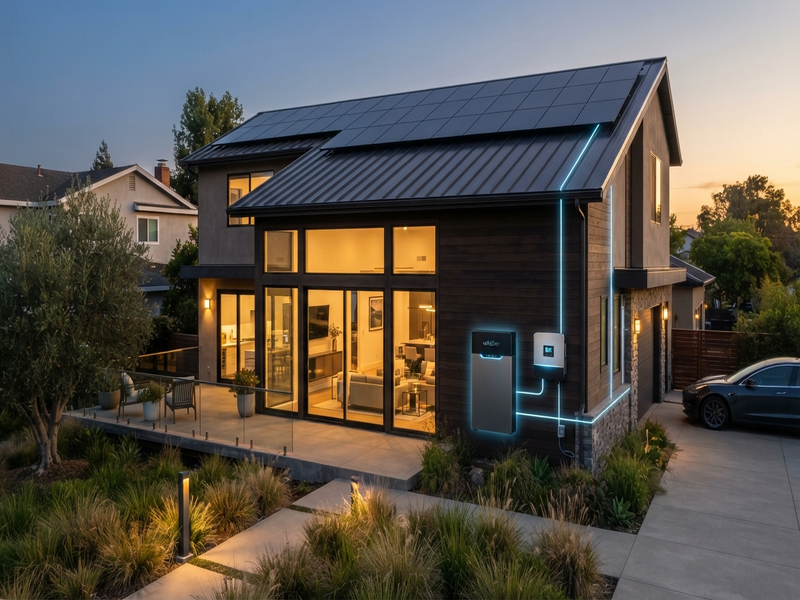 How Does a Solar Battery Work with Solar Panels and an Inverter complete blog article by sungreat energy