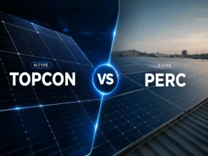 TOPCon vs PERC Solar Panels Efficiency Degradation and Cost Comparison Guide blog main pic