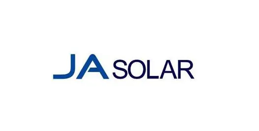 JA Solar photovoltaic energy partner logo